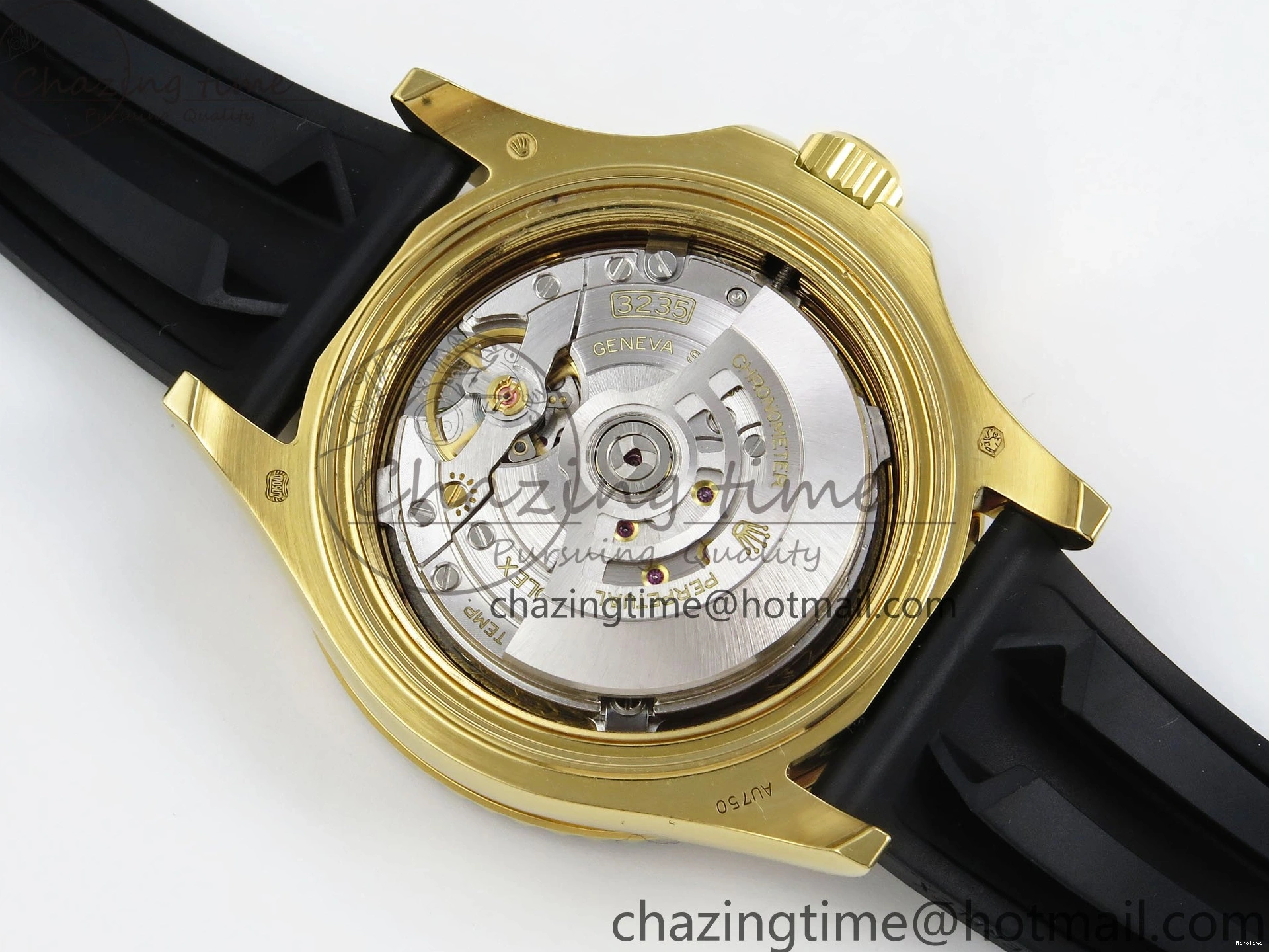 MiroTime 0121 Yacht-Master 226658 KF 1:1 Best Edition YG Wrapped on Oysterflex Strap VR3235 (Gen Weight) Classic 1626